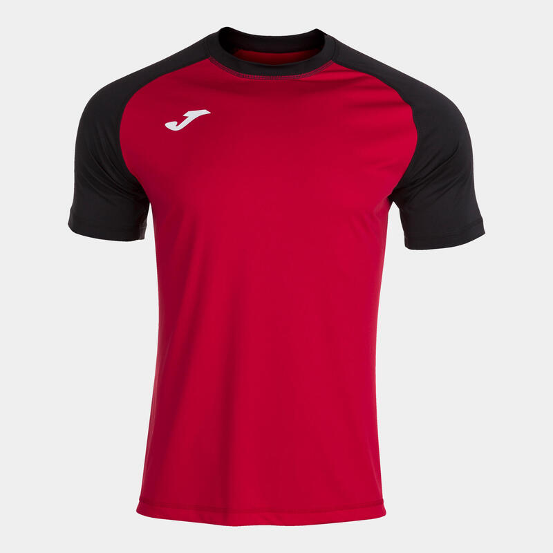 Maillot manches courtes rugby Homme Joma Teamwork rouge noir