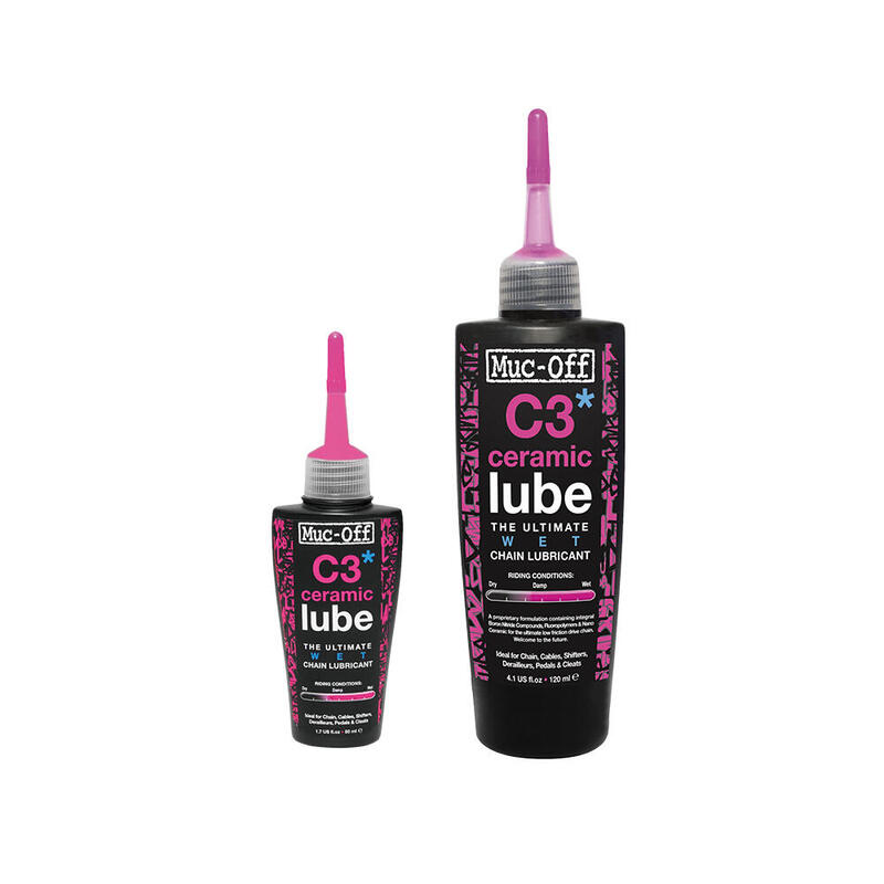 Muc-Off C3 Ceramic Wet Láncolaj 50ml - Nedves időjárásra