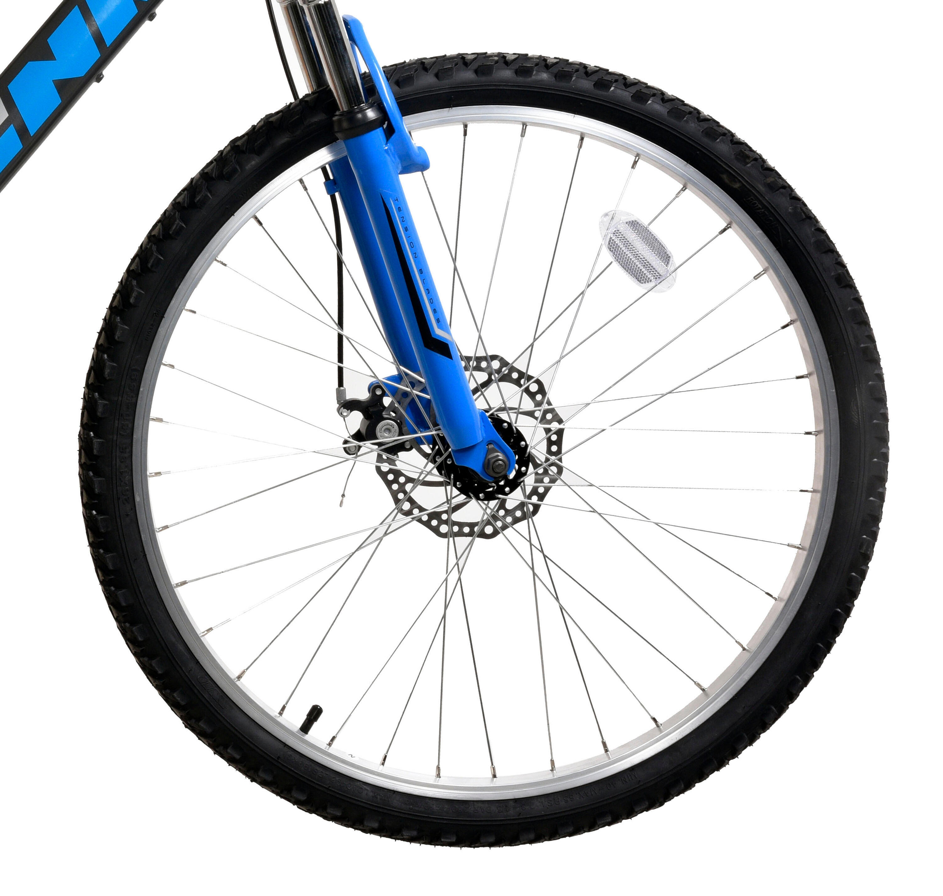 Basis Link Adult's Full Suspension Mountain Bike, 26In Wheel - Graphite/Blue 3/5