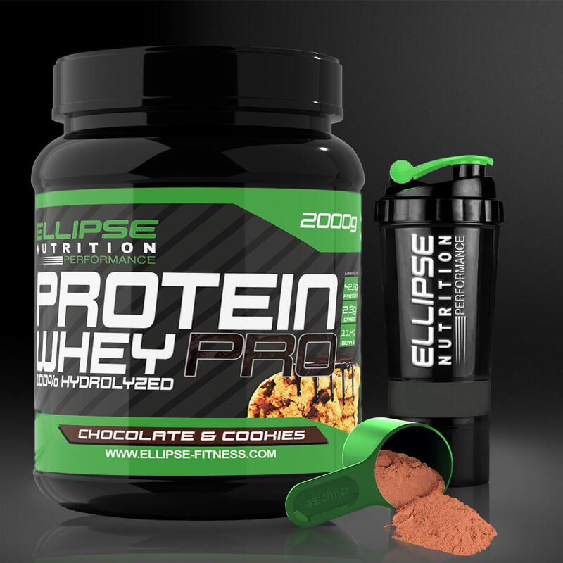 PROTEIN WHEY PRO 100% Hydrolyzed 2Kg - Chocolate Cookies