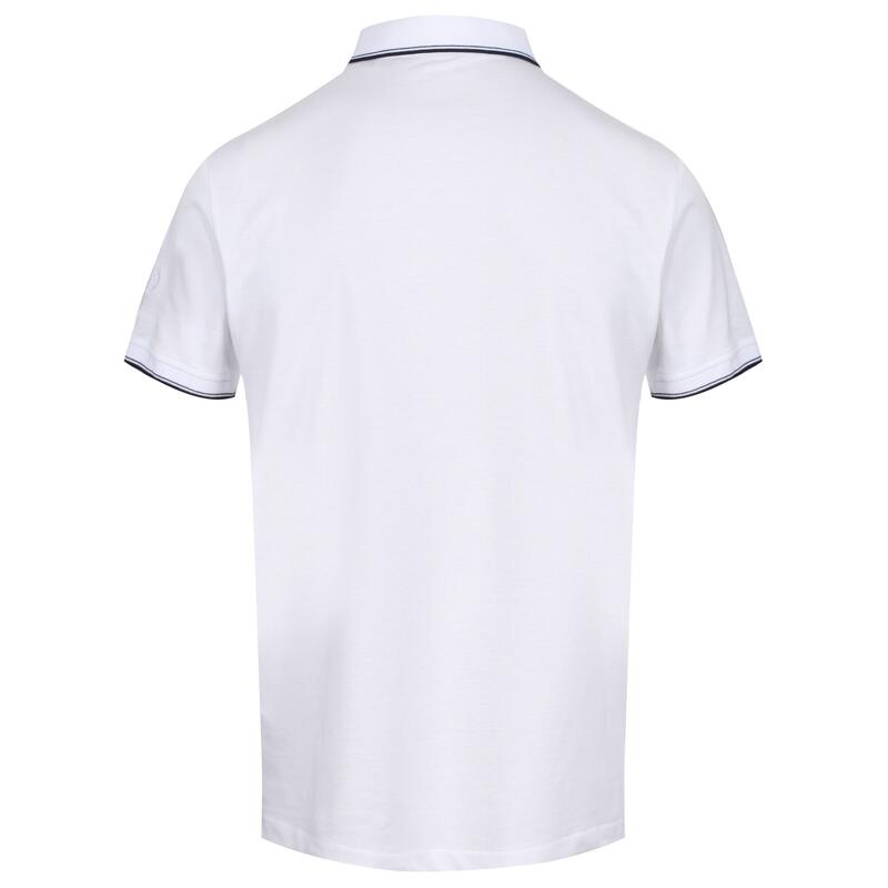 Heren Tadeo Polo Shirt (Wit)