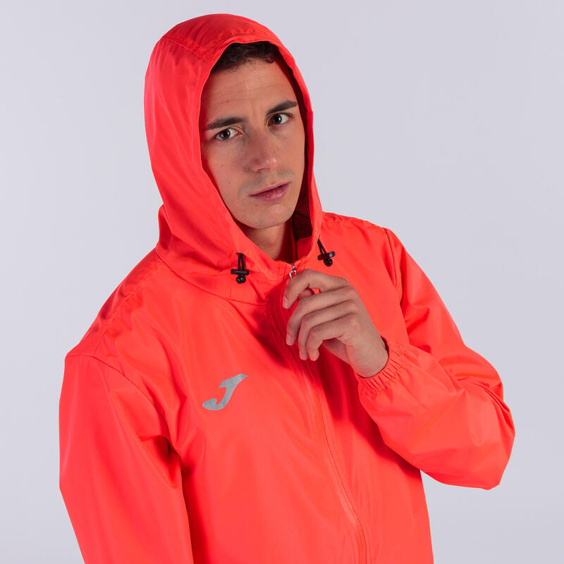 Férfi dzseki, Joma Elite VII Rain Jacket, narancs