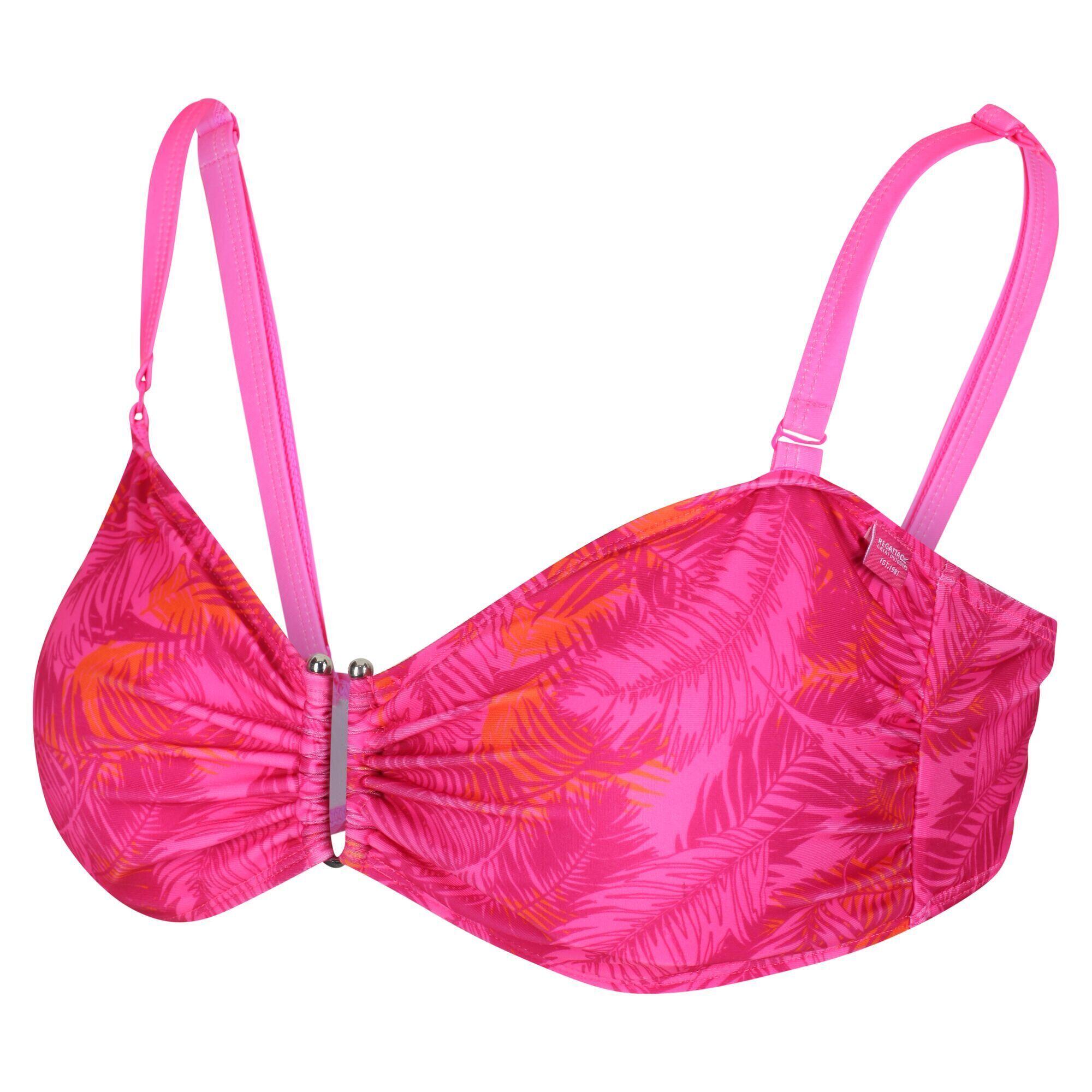 Womens/Ladies Aceana III Bikini Top (Pink Fushion) 3/5