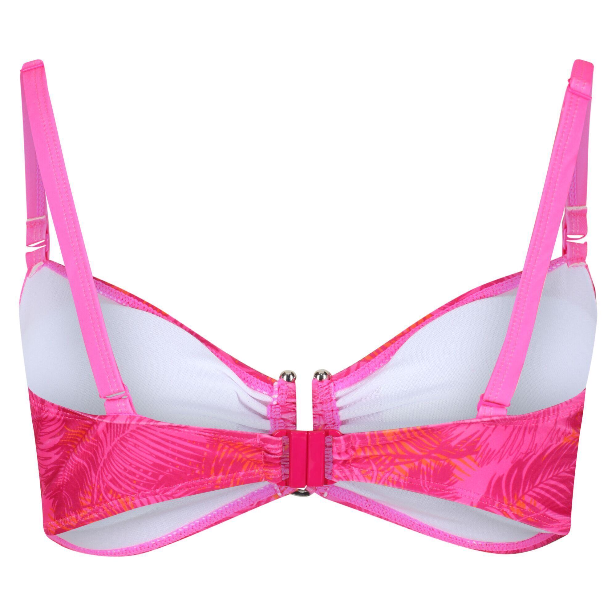 Womens/Ladies Aceana III Bikini Top (Pink Fushion) 2/5
