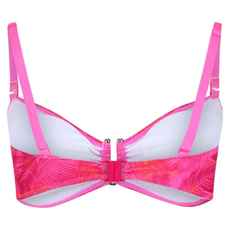 Top Bikini Tropicale Donna Regatta Aceana III Pink Fusion