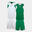 Conjunto basquetebol Rapaz Joma Reversible verde branco