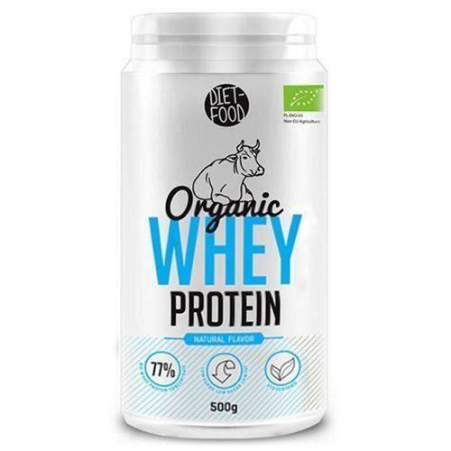 Odżywka białkowa Diet Food Organic Whey Protein 500g Natural