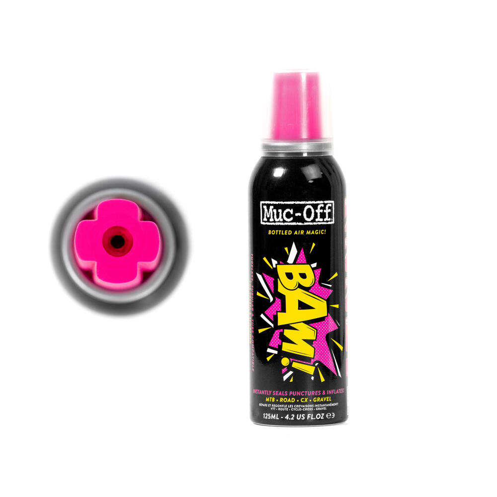 Muc-Off BAM Bottled Air Magic Latex Foam Sealant Inflator 1/2