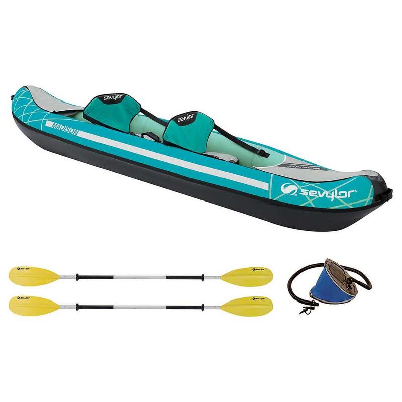 Kit Kayak Madison infable sevylor 2p 2 personas inflable