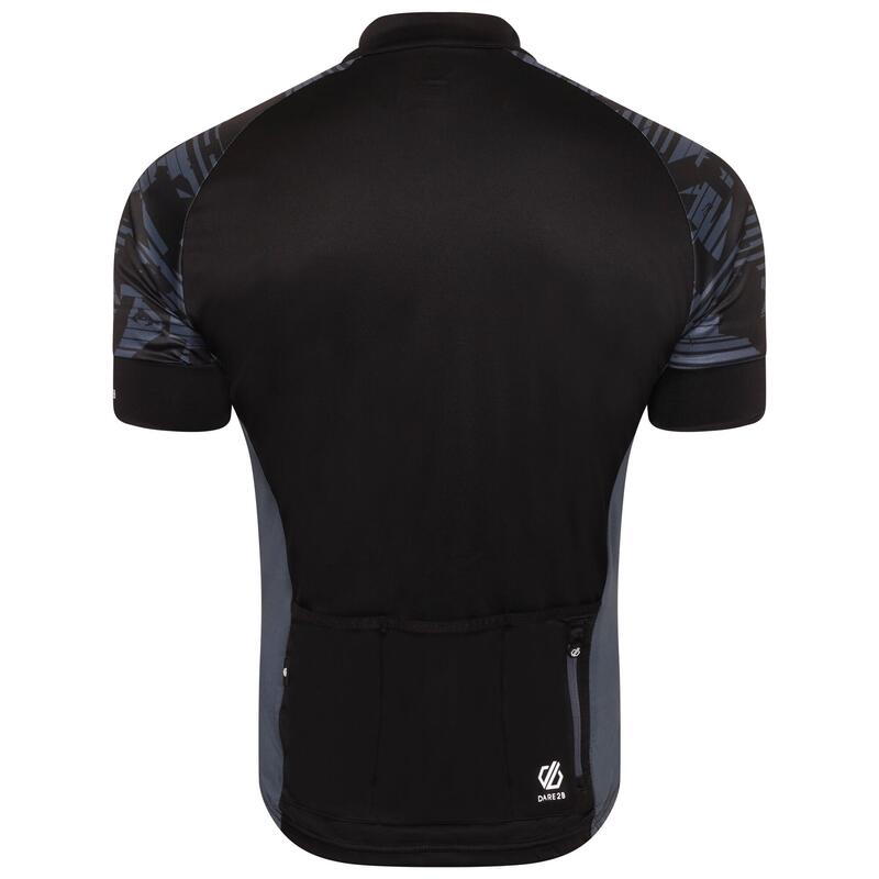 Maillot de cyclisme STAY THE COURSE Homme (Noir)