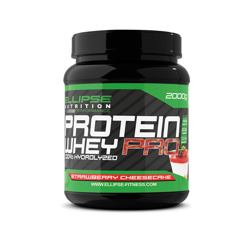 PROTEIN WHEY PRO 100% Hydrolyzed 2Kg - Strawberry Cheesecake