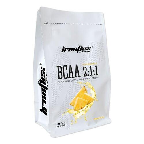 BCAA Ironflex BCAA 2-1-1 1000g Pineapple