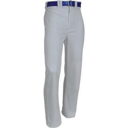 Pantalon de baseball - Boot Cut - Sans jambe élastique - Adultes (Gris)