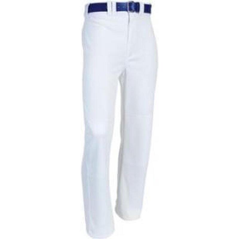 Pantalones de béisbol - Corte de bota - Sin pierna elástica - Jóvenes (blanco)