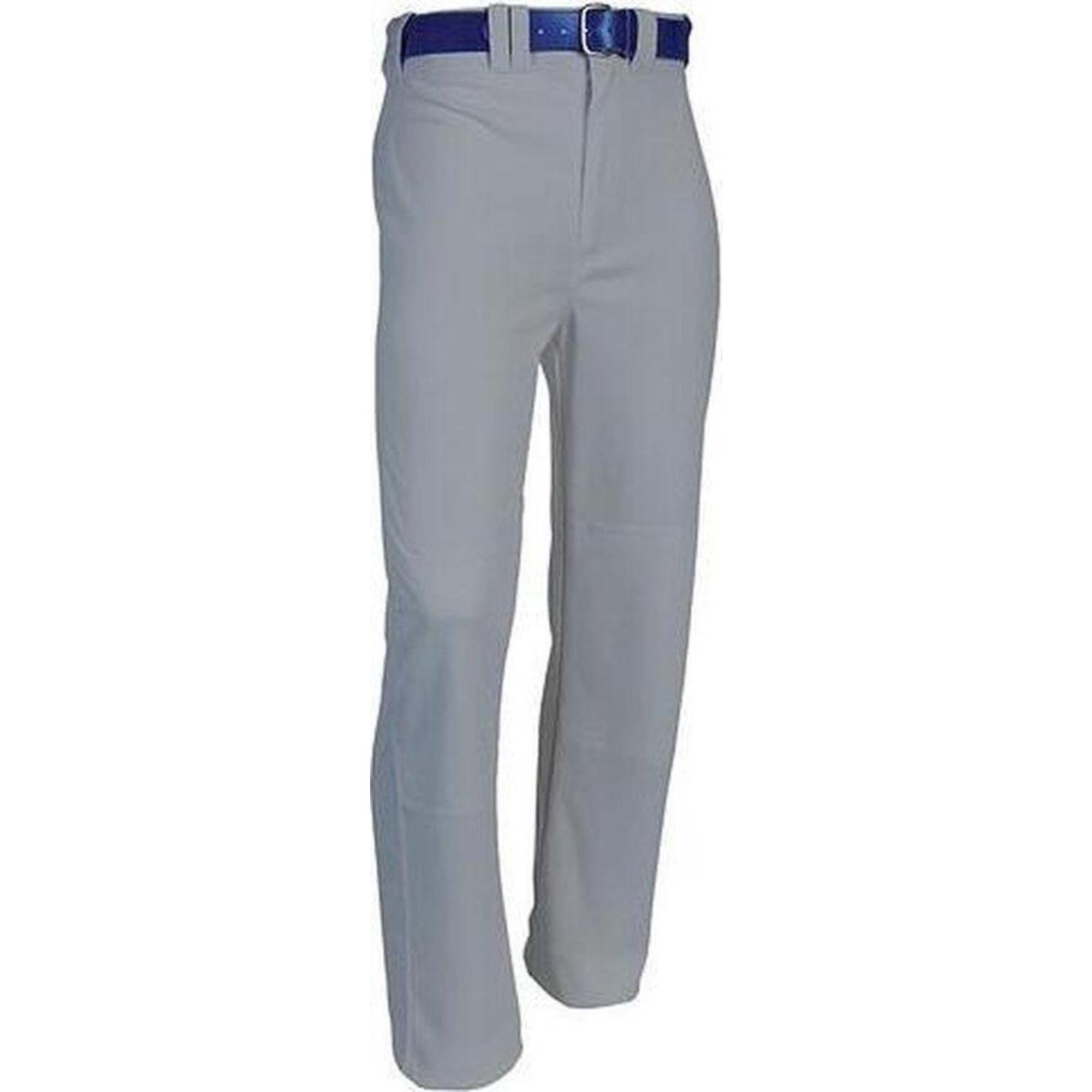 Pantaloni da baseball - Taglio a stivale - Senza elastico alla gamba - Bambini (Grigio)