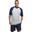 Baseball Shirt - Classic - 3/4 Mouw - Honkbal T-Shirt - Volwassenen (Blauw)