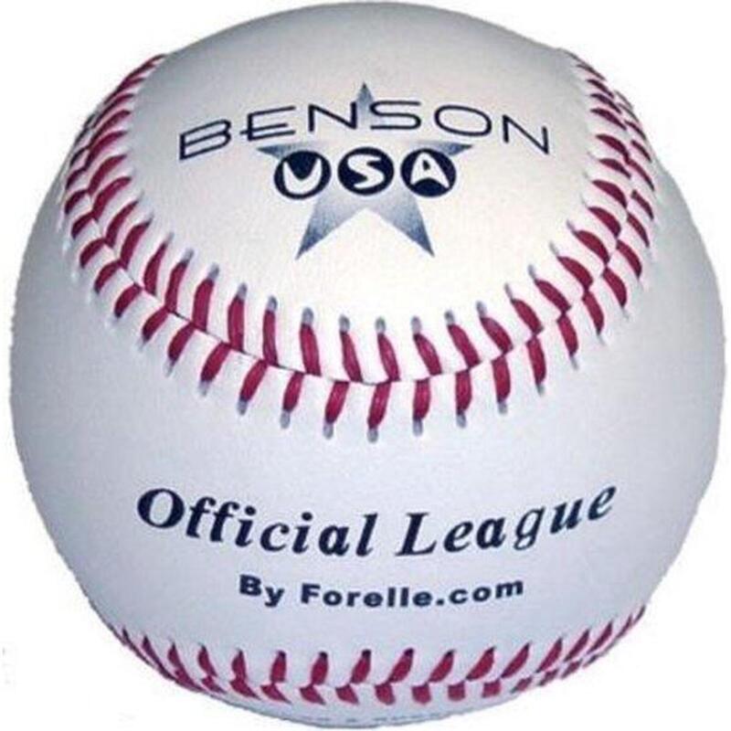 Soft-T 11 inch Softball moale moale (alb)