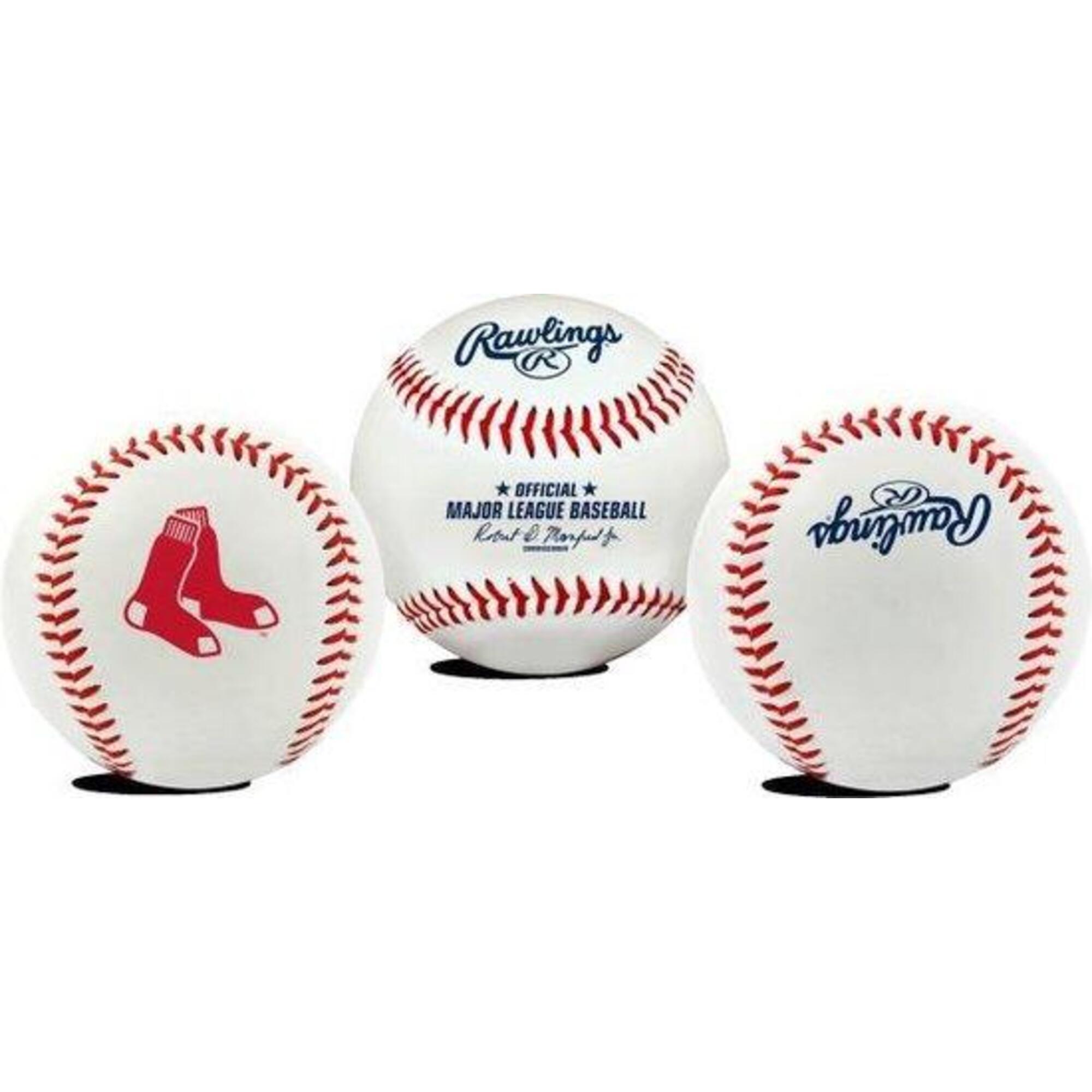 MLB Original Team Logo Rattle - Red Sox