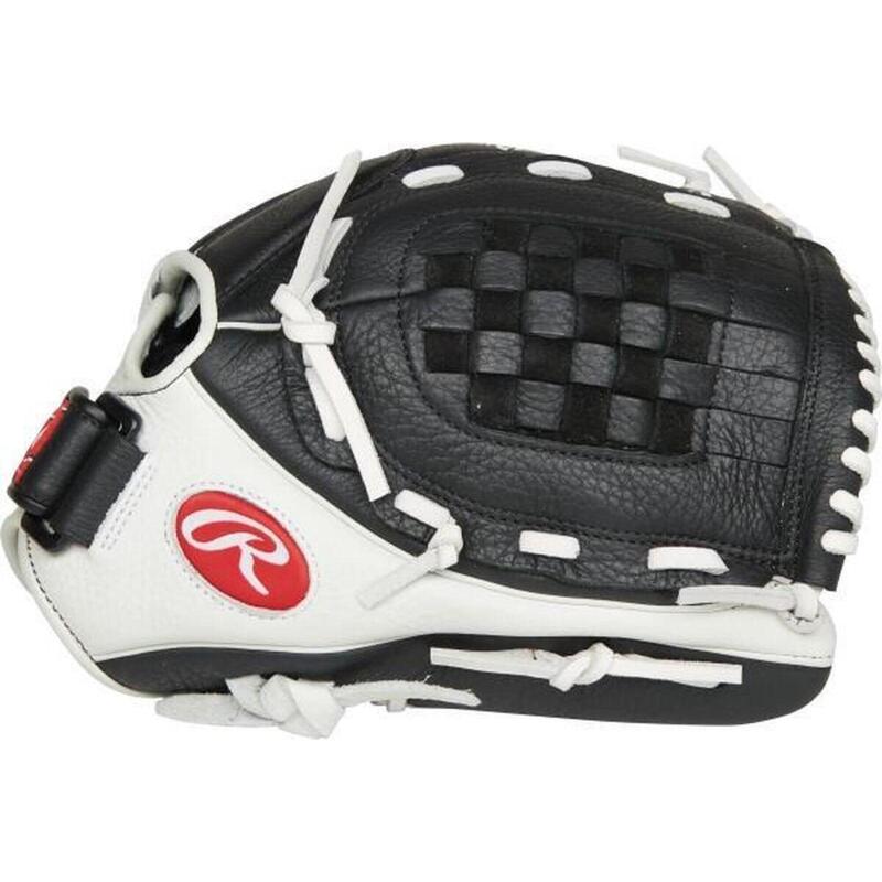 Gant de softball - joueurs gauchers - RSO120BW - 12 pouces (Blanc)