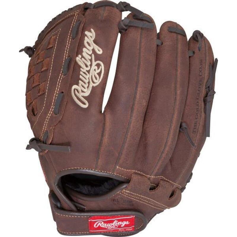 Guanto da baseball P125BFL-LHT Adulti lanciatore mancino Marrone 12,5 pollici