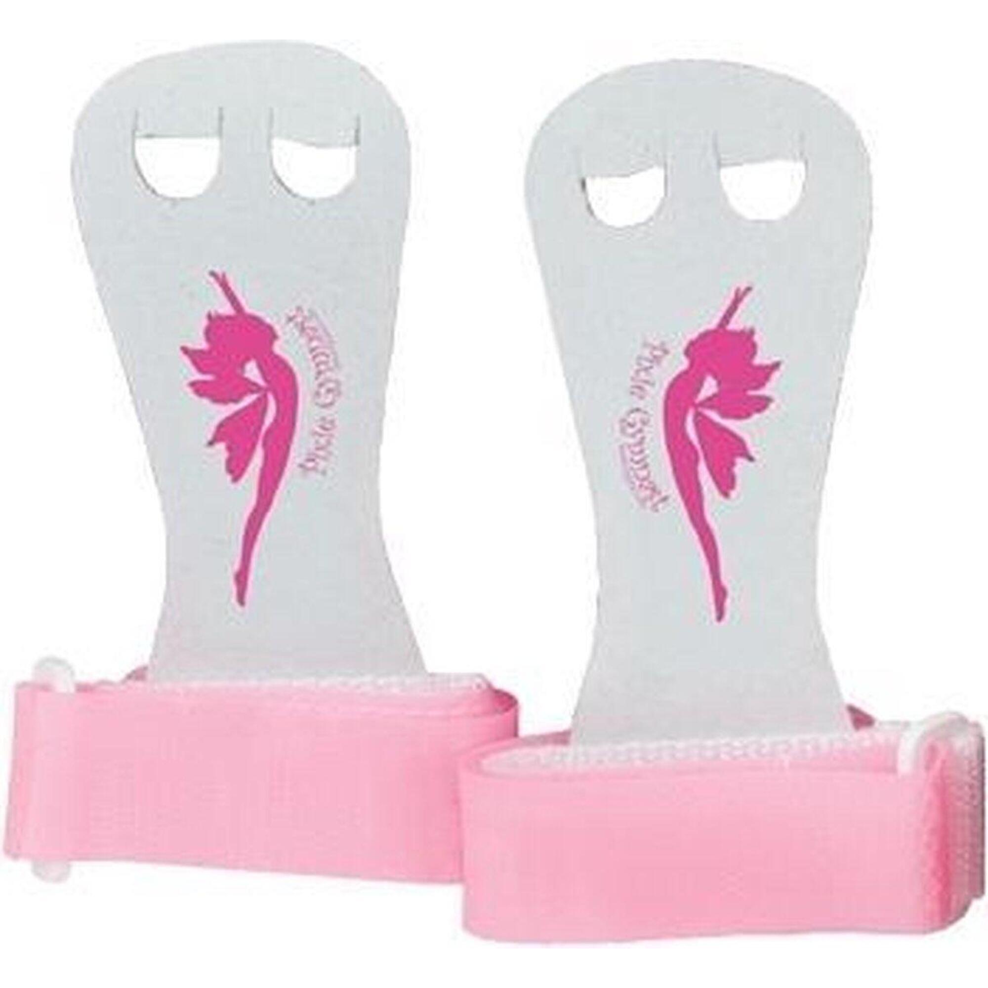 Recreational gymnastics handles for beginners (pink)