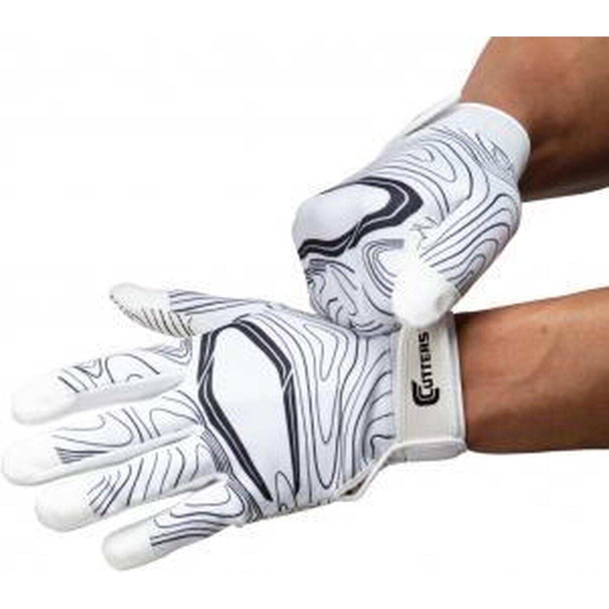 American Football - NFL - S150 - Game Day - Receiver Gloves - Adult (White)