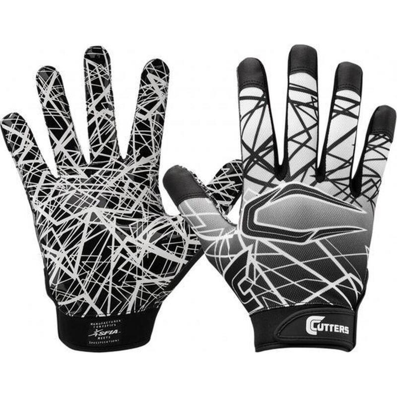 Rugby - Guantes - NFL - Fútbol Americano - S150 (Negro)