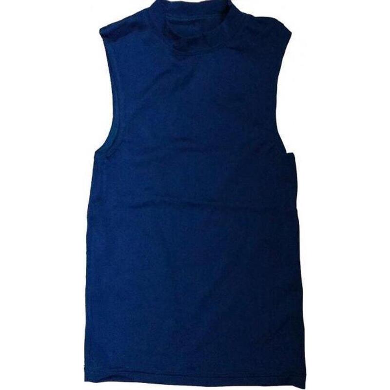 Nylon-Kompressions-Turn-Shirt für Männer (dunkelblau)