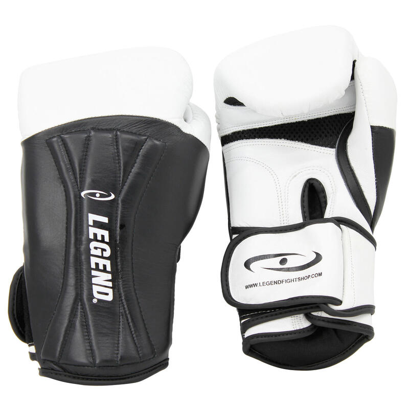 Gants de Boxe Power Special Homme/Femme Cuir Blanc