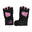 Gants Fitness Femme Noir-Rose Mesh