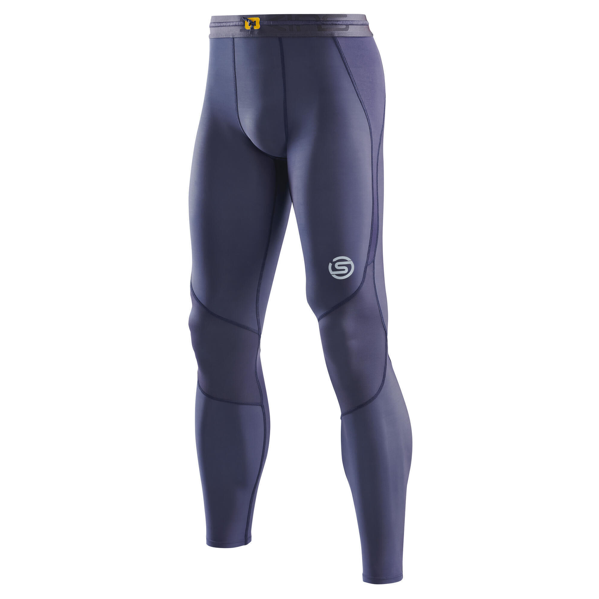 SKINS SKINS Series-3 Mens Long Tights - Navy Blue