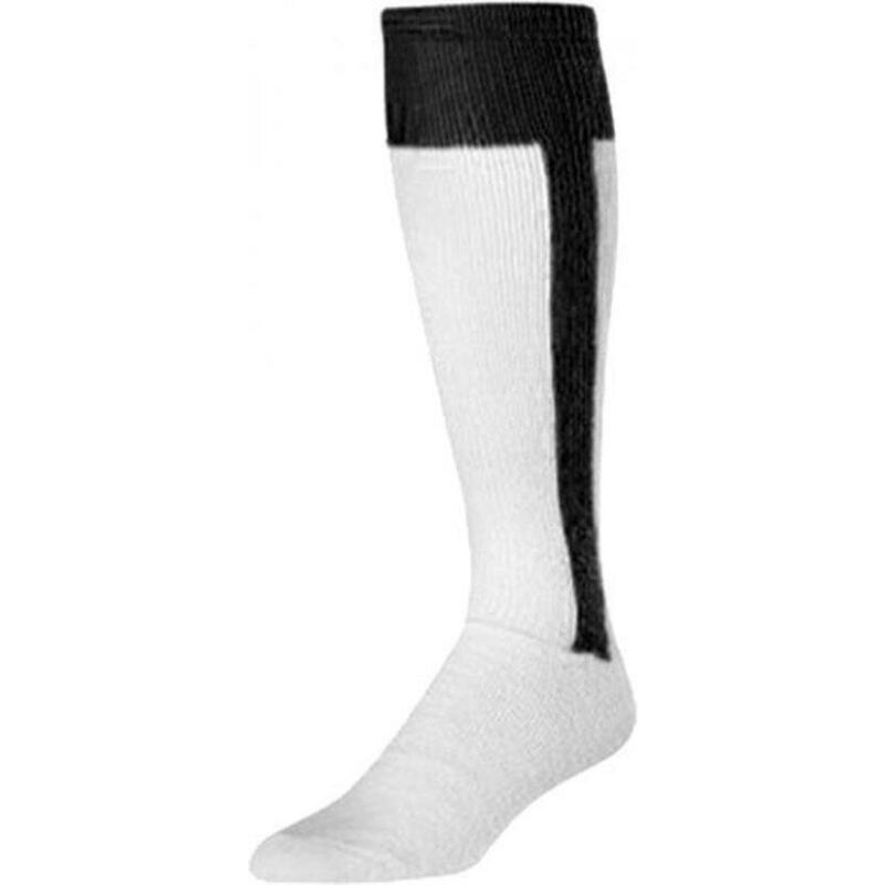 Baseball-Socken - 2in1 Baseball-Socken - Erwachsene (Schwarz)