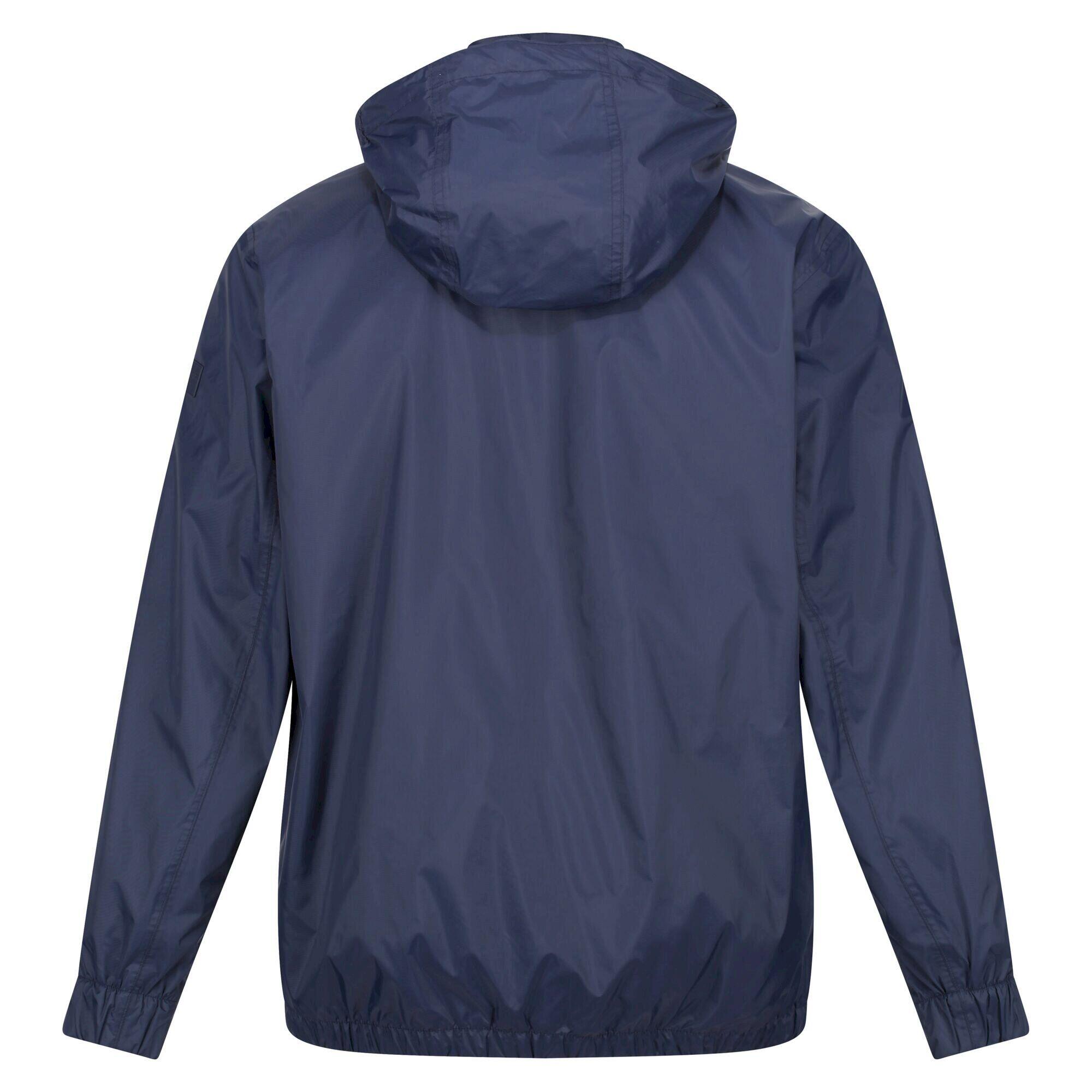 Mens Reaver Waterproof Bomber Jacket (Navy) 2/5