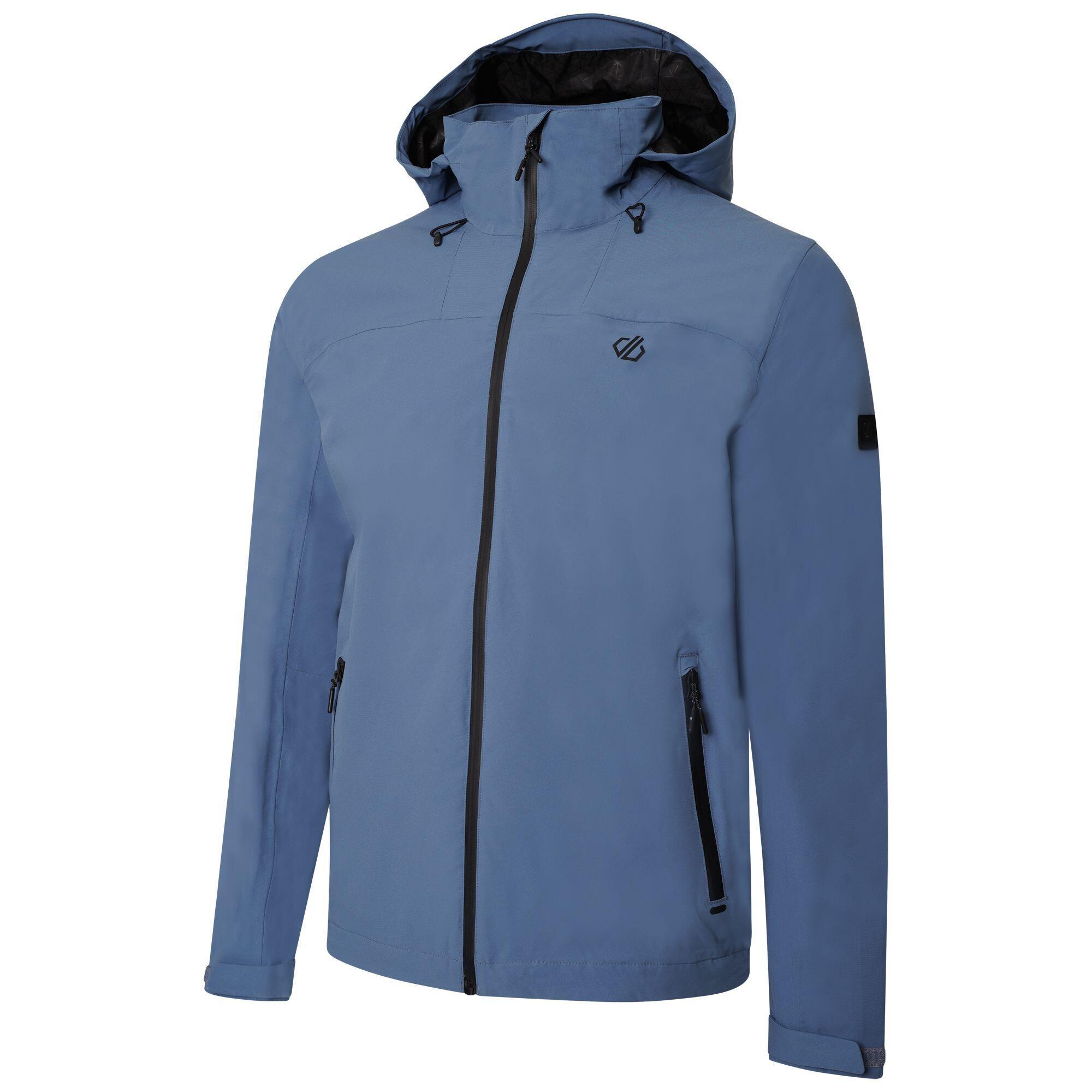 Mens Switch Out Recycled Waterproof Jacket (Stellar Blue) 3/5