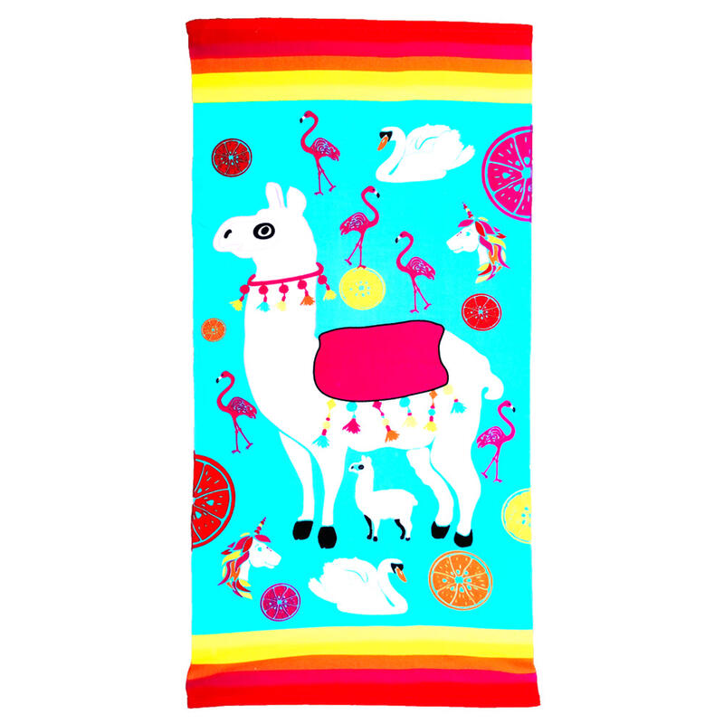 Serviette de plage en microfibre Superfun 70x140 250g/m²