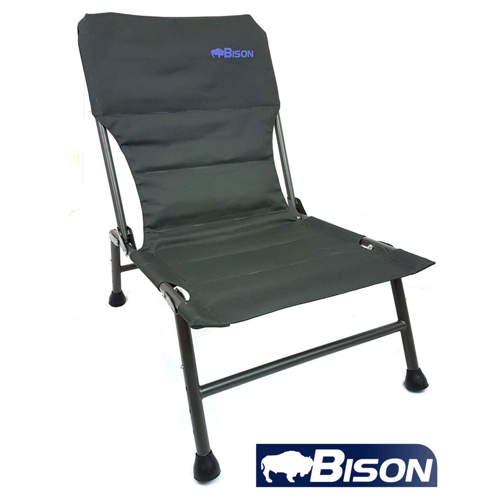 Bison Lightweight Adjustable Carp Chair 1/3