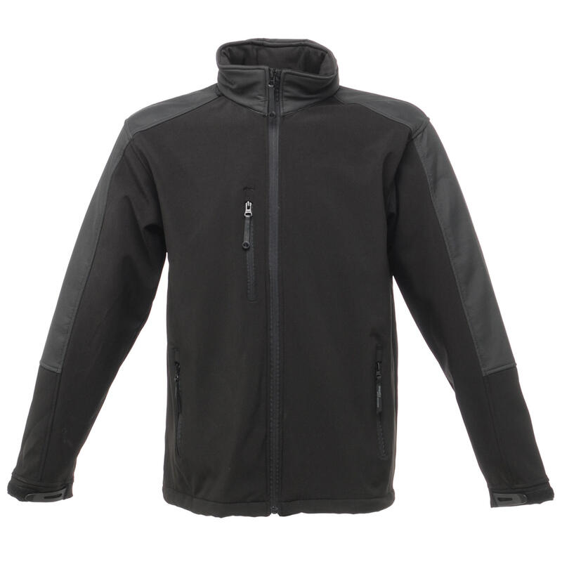 Hydroforce Veste softshell coupevent Homme (Noir)