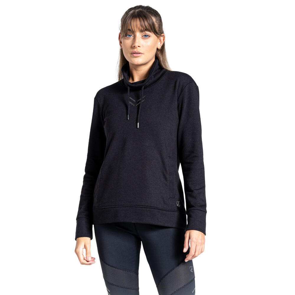 DARE 2B Womens/Ladies Crystallize Sweatshirt (Black)