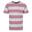 Heren Brayden Stripe Tshirt (Mauve)