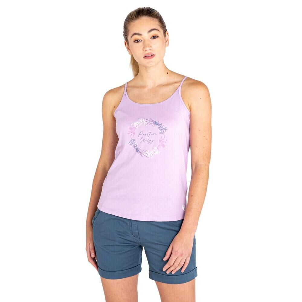 DARE 2B Womens/Ladies Free Climb II Flower Camisole (Lupine Lavender)