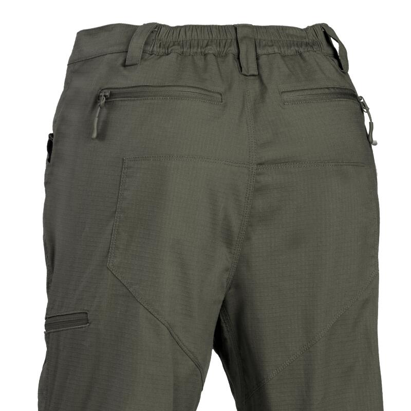 Outdoorbroek - wandelbroek Lynx OD Green met ripstop - Groen