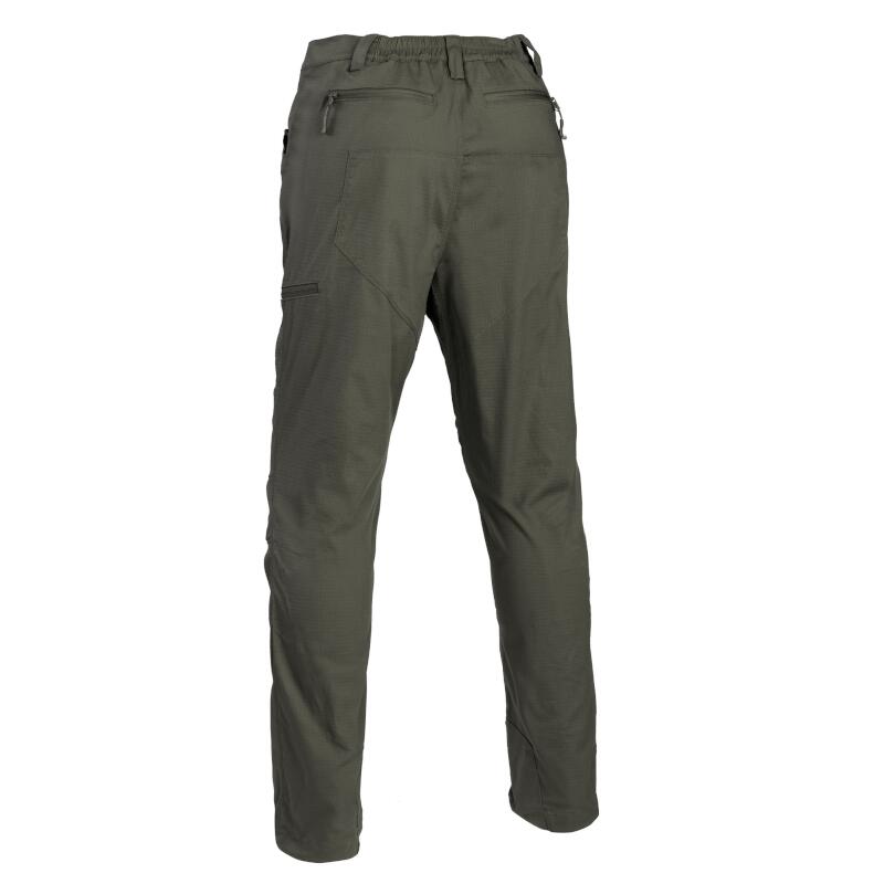 Outdoorbroek - wandelbroek Lynx OD Green met ripstop - Groen