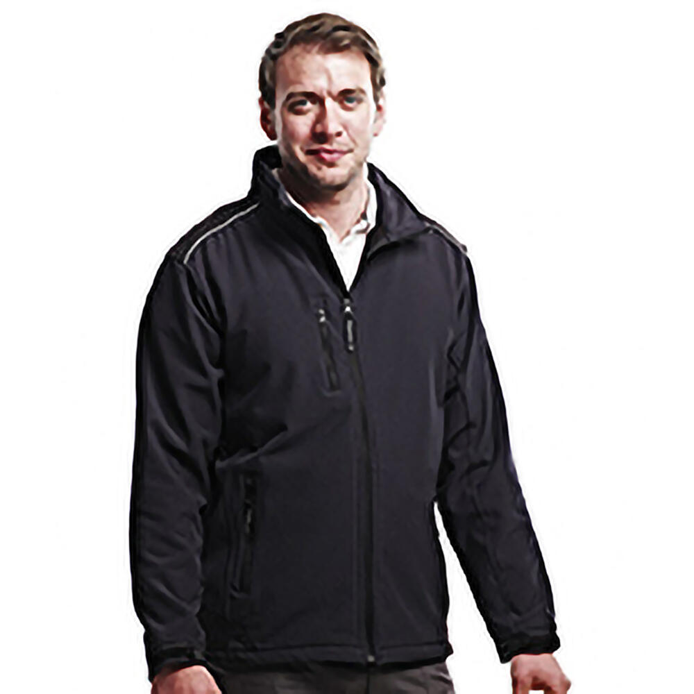 Mens Sandstorm Hardwearing Workwear Softshell Jacket (water Repellent) 2/4