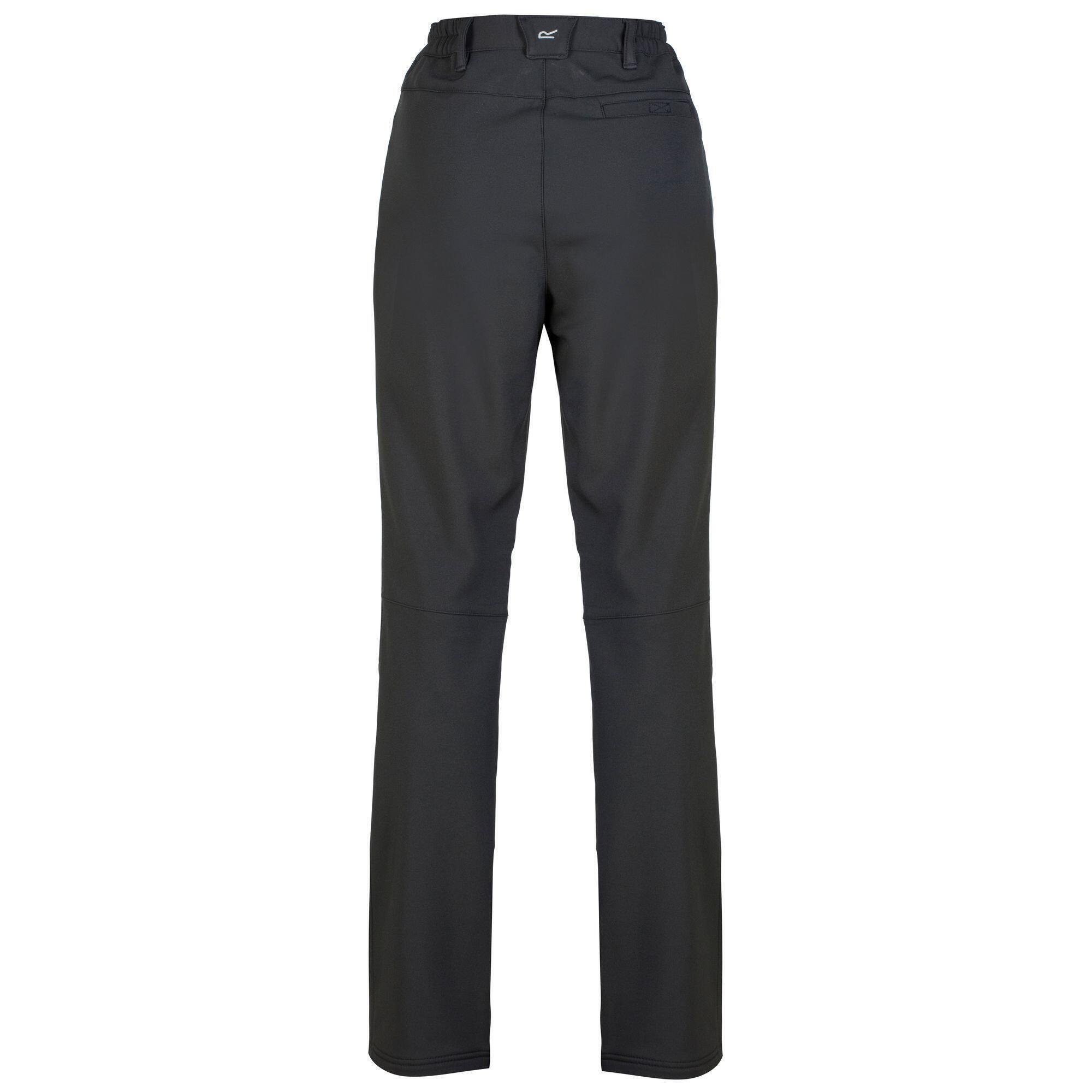 Great Outdoors Womens/Ladies Fenton Softshell Walking Trousers (Black) 2/5