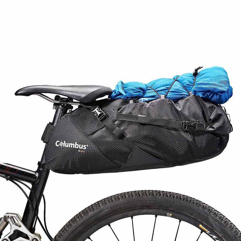 Bolsa para sillín de bicicleta de 18l.de bikepacking