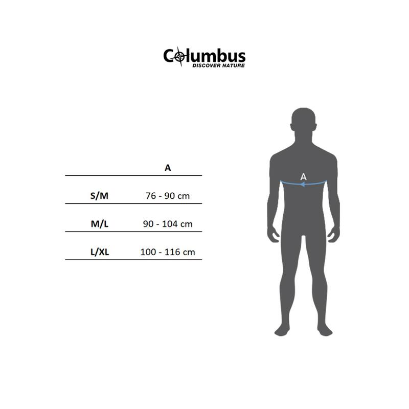 Chaleco de hidratacion de 5 litros para trail-running. M/L Columbus Outdoor