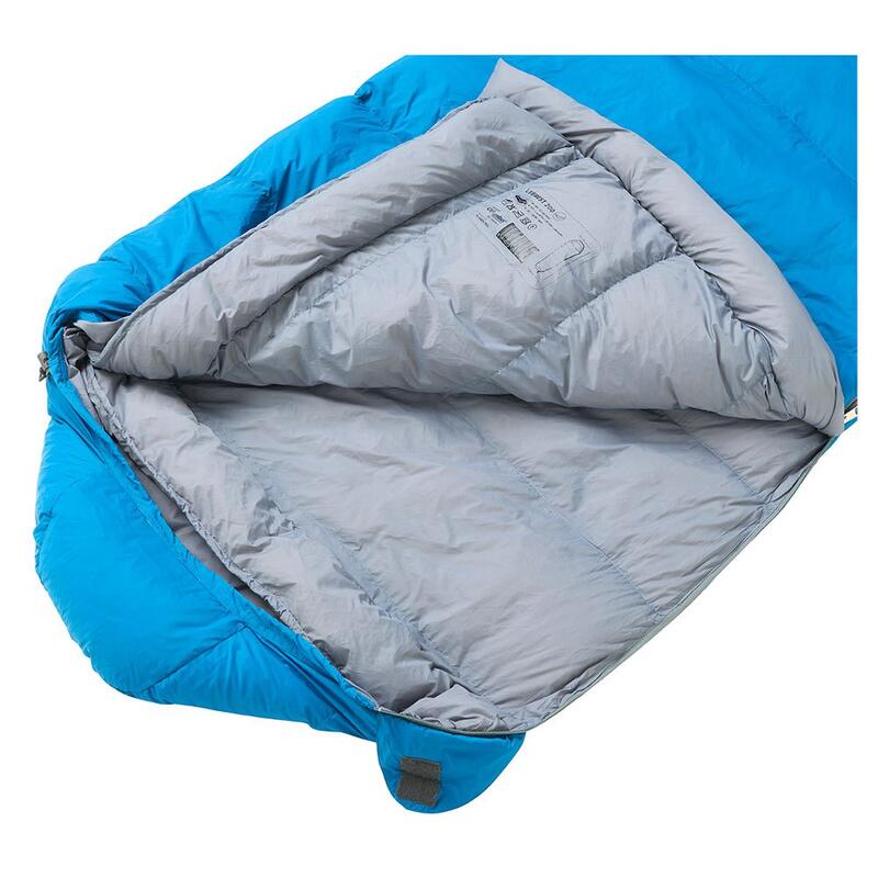 Sacos de dormir para adultos >-13°F 5lbs Under 0 Degree Mummy Saco  de compresión impermeable Saco de compresión blanco plumón de pato (azul) :  Deportes y Actividades al Aire Libre