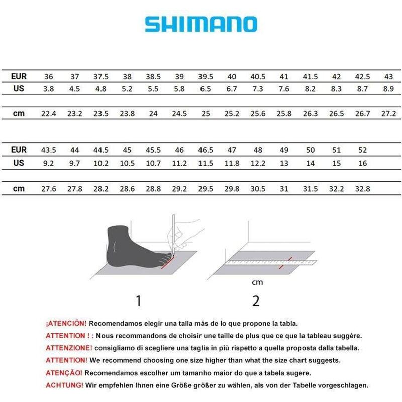 SHIMANO MTB - Scarpe da ciclismo SH-XC300 Donna, nero