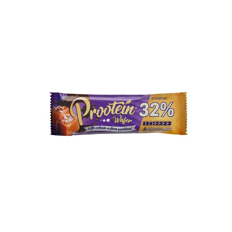 Prootein Wafer 32% Barrita proteica sabor Chocolate