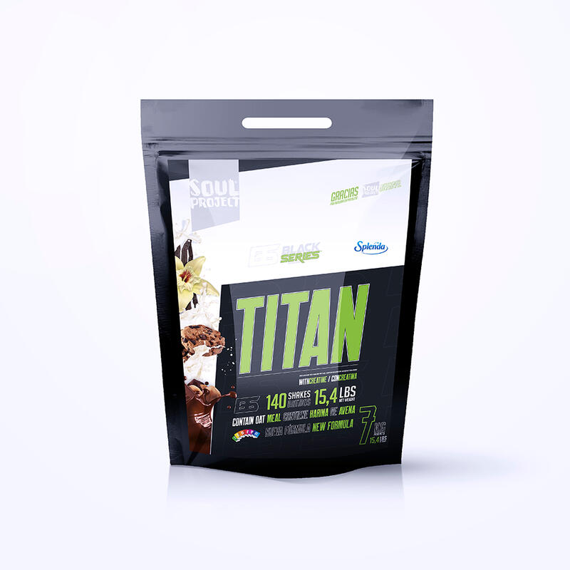 Titan Weight Gainer 7Kg sabor Strawberry